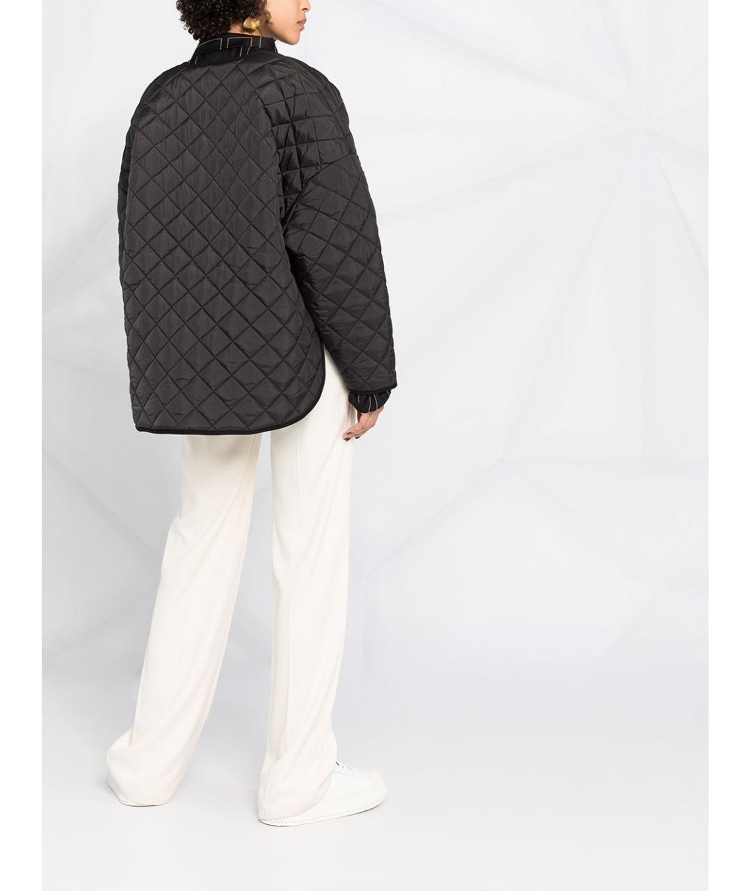TOTEME Черная полиэстеровая куртка, фото 2