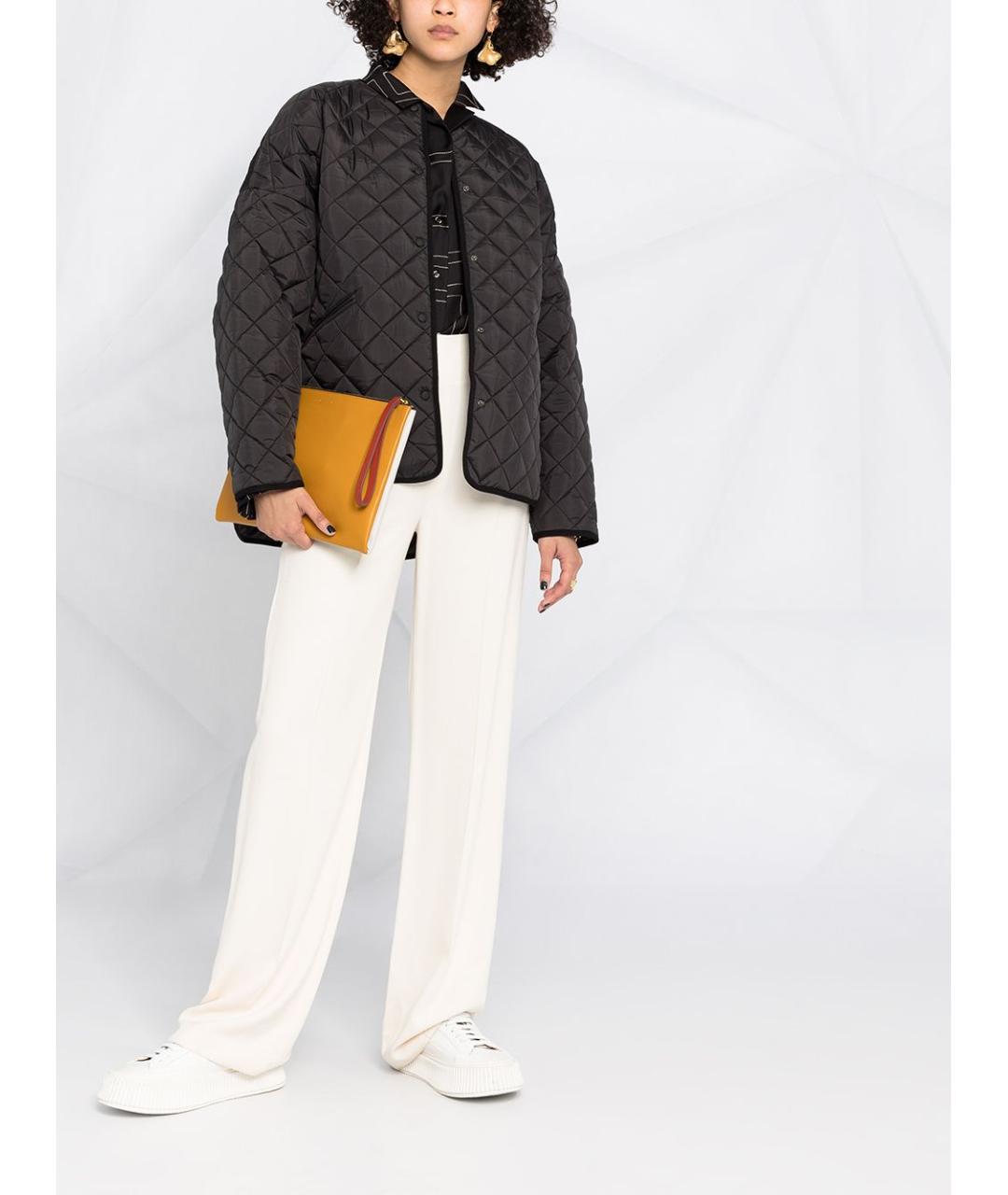 TOTEME Черная полиэстеровая куртка, фото 6