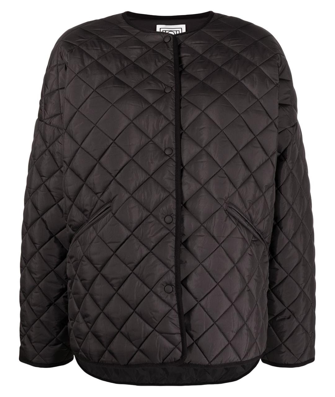 TOTEME Черная полиэстеровая куртка, фото 1