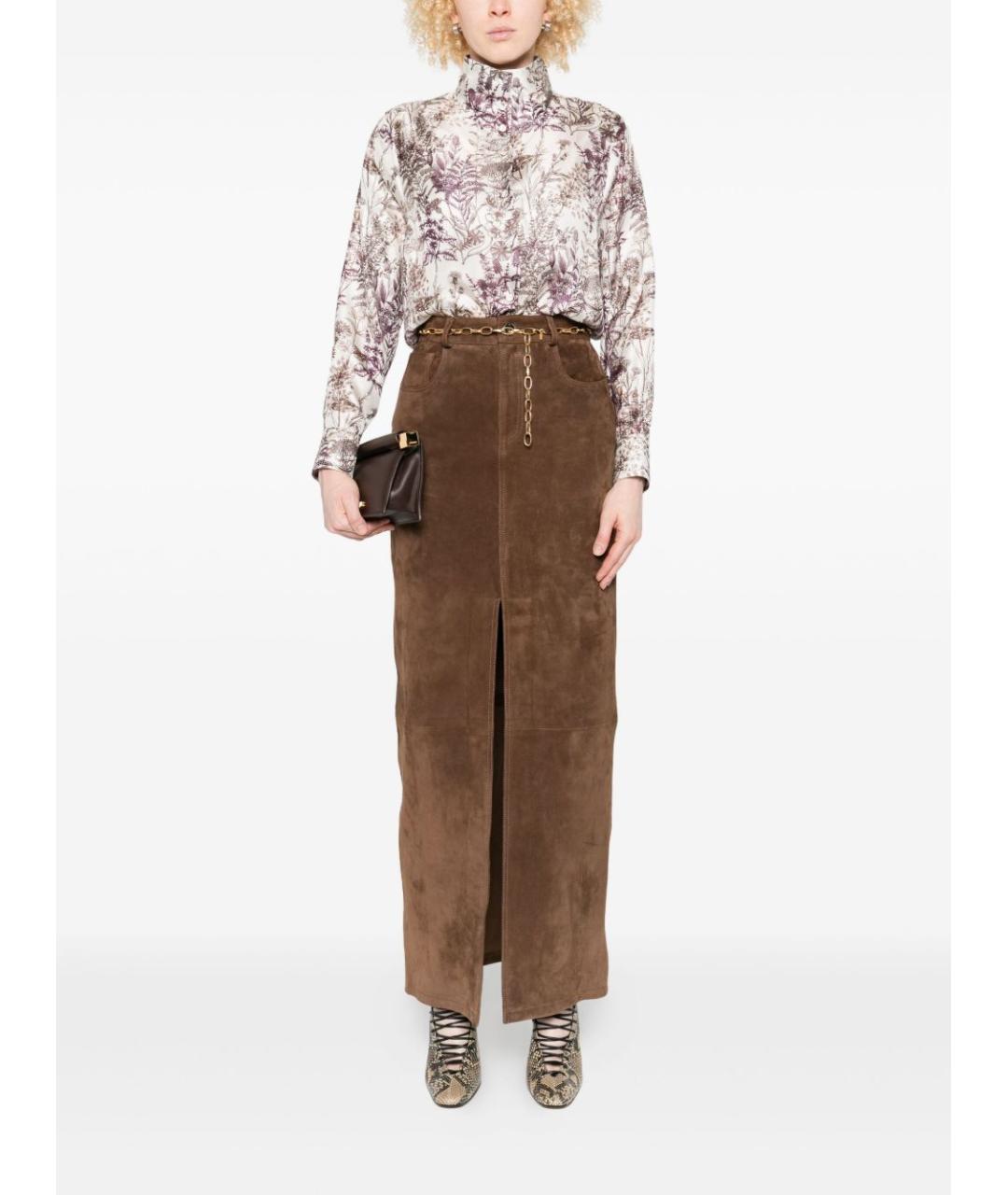 TRAME AUREE Мульти шелковая рубашка, фото 3