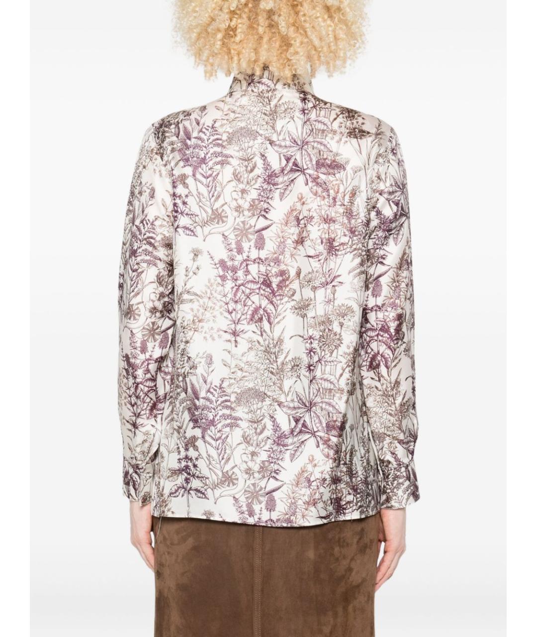 TRAME AUREE Мульти шелковая рубашка, фото 2