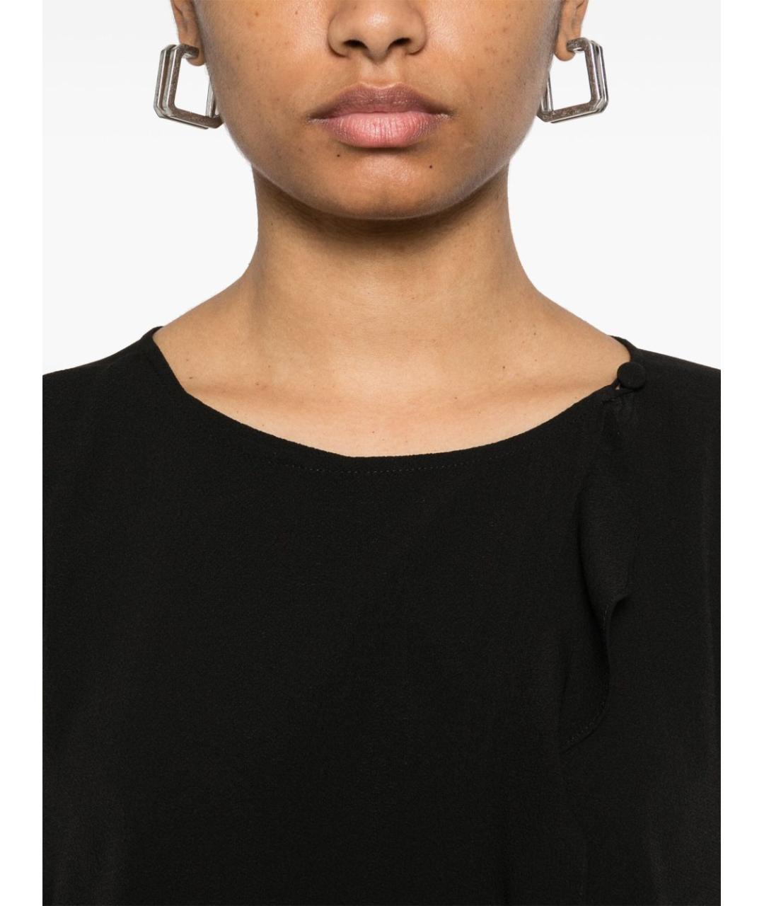 EMPORIO ARMANI Черный хлопковый жакет/пиджак, фото 2