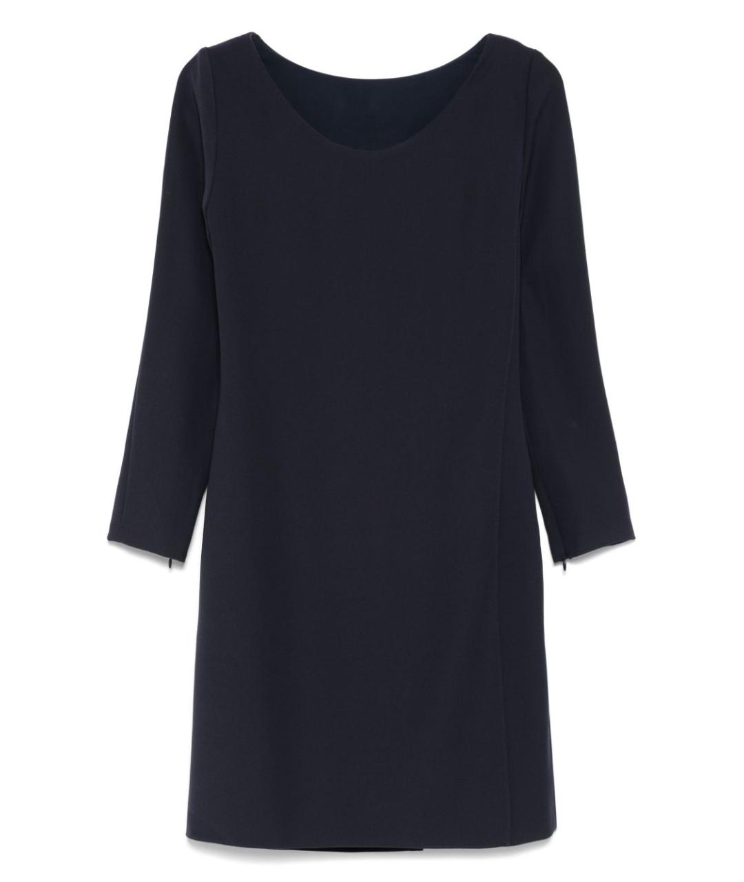 EMPORIO ARMANI Синее полиэстеровое повседневное платье, фото 1