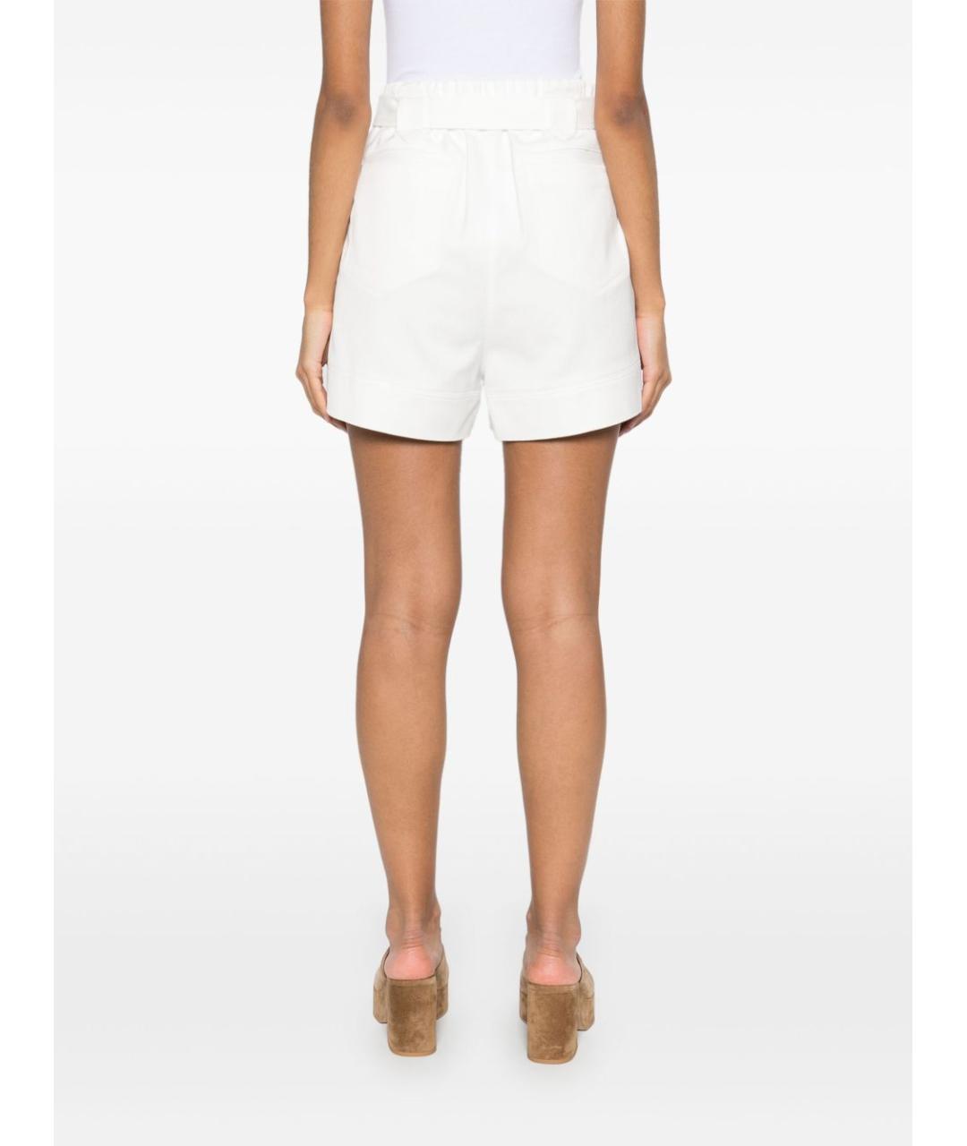 IRO Белые хлопковые шорты, фото 5
