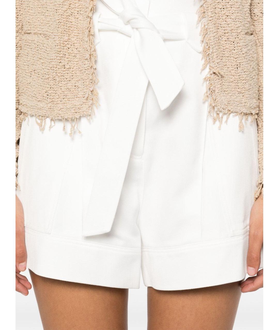 IRO Белые хлопковые шорты, фото 2