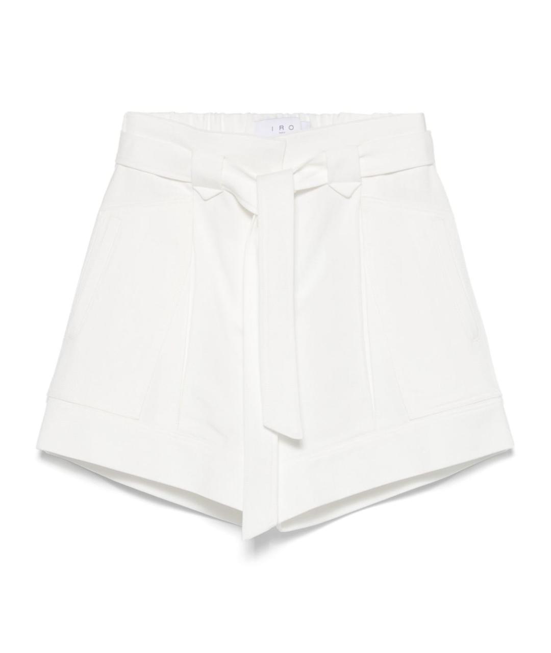 IRO Белые хлопковые шорты, фото 1