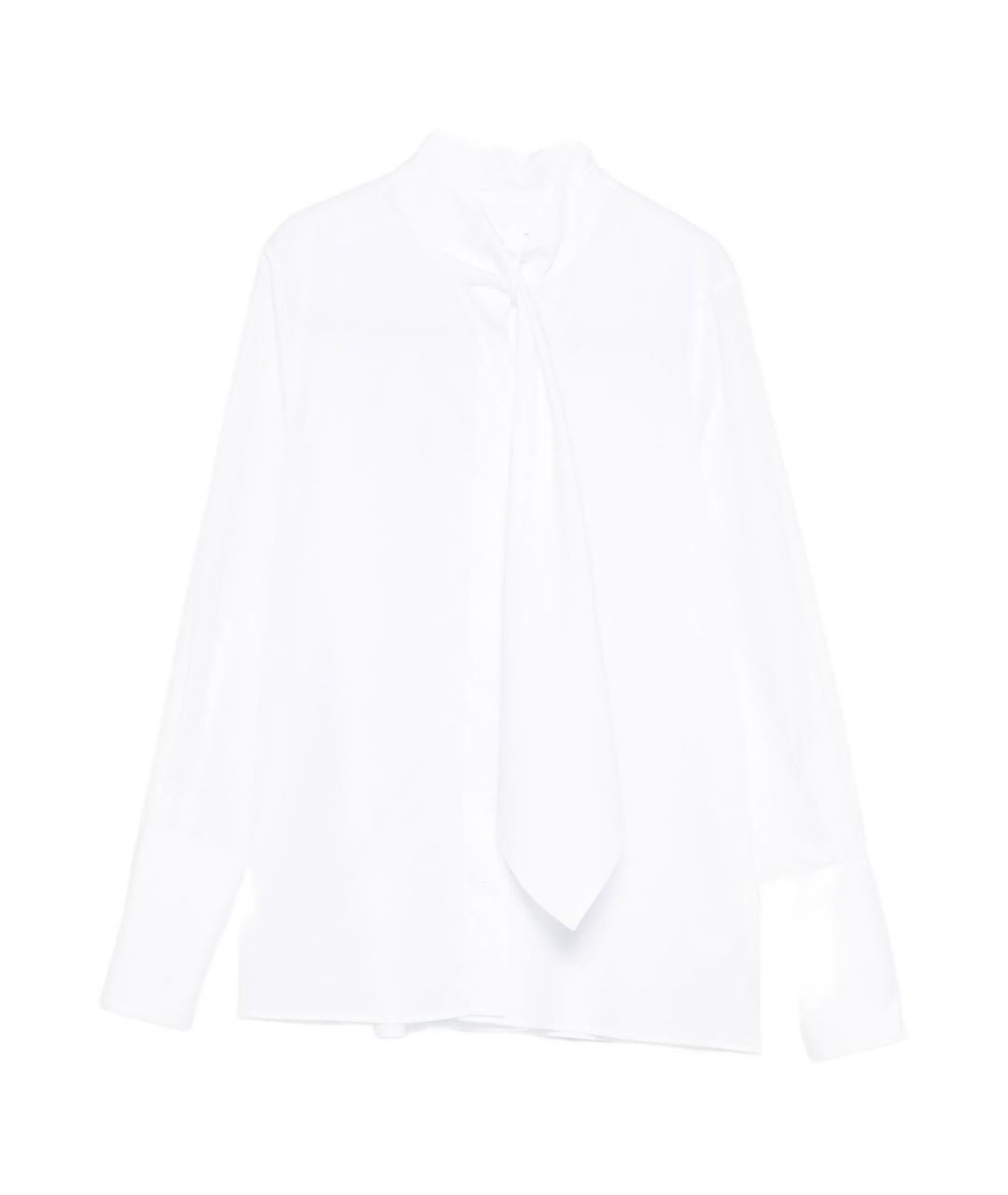 TRAME AUREE Белая хлопковая рубашка, фото 1