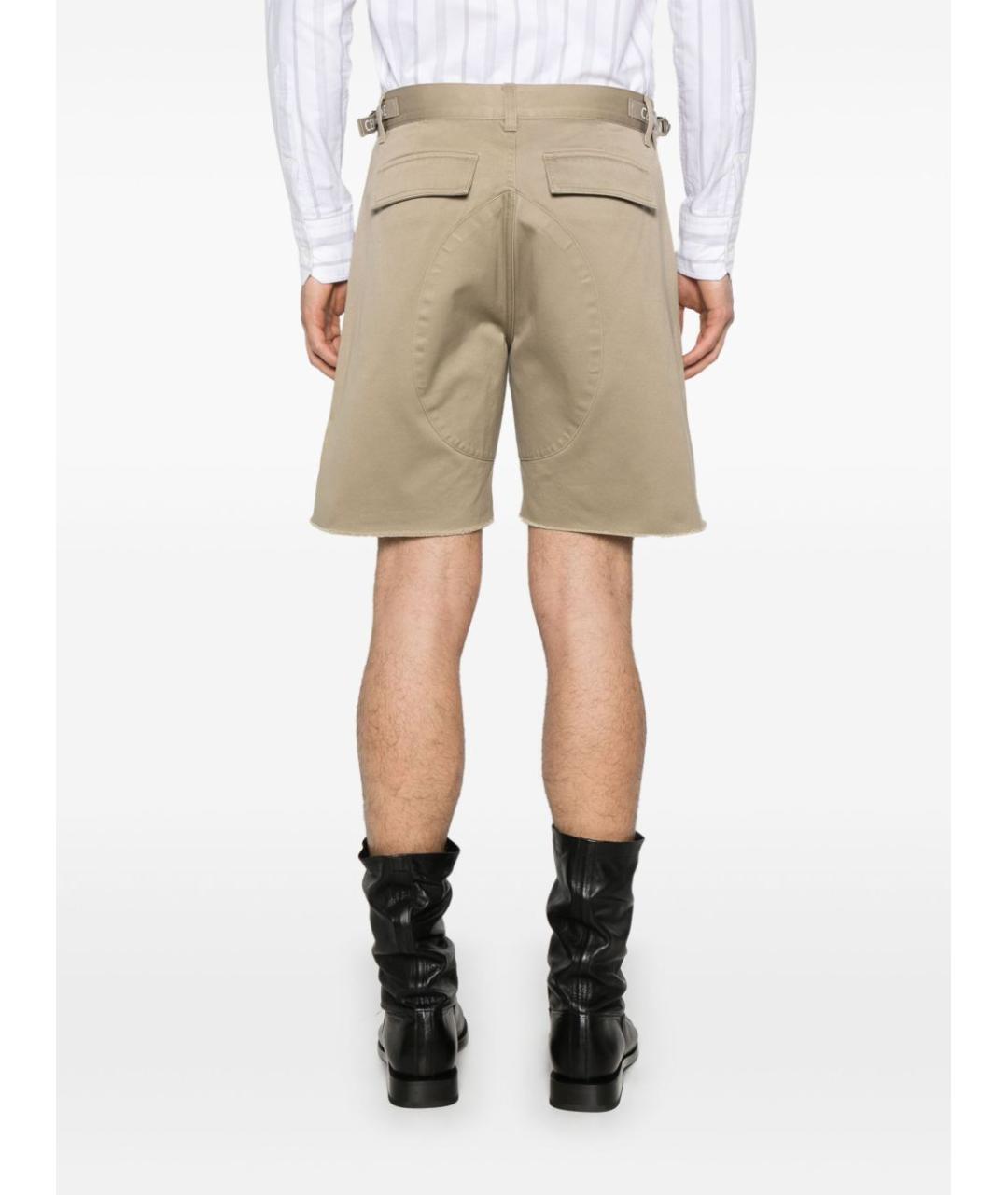 CELINE Бежевые хлопковые шорты, фото 2
