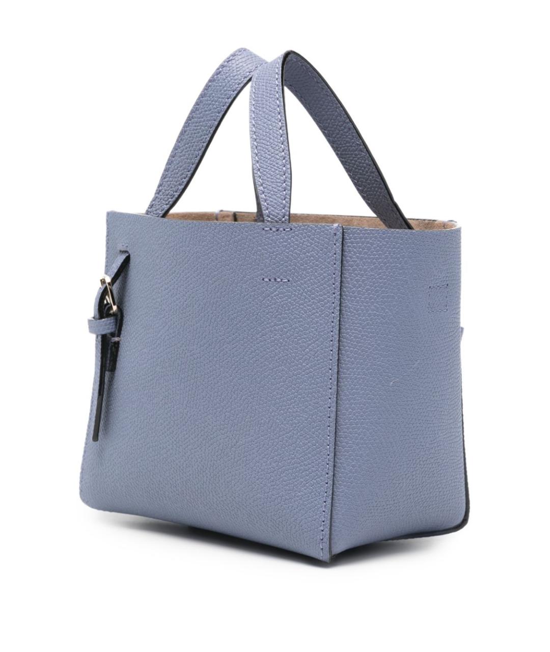 VALEXTRA Синяя сумка через плечо, фото 5