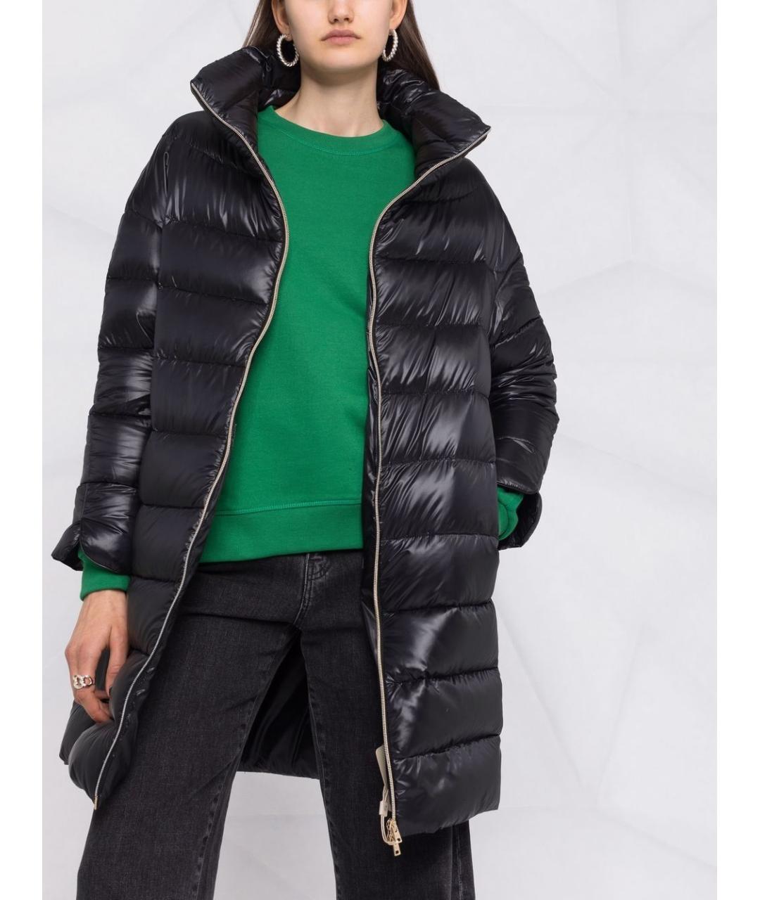 HERNO Черная полиамидовая куртка, фото 3