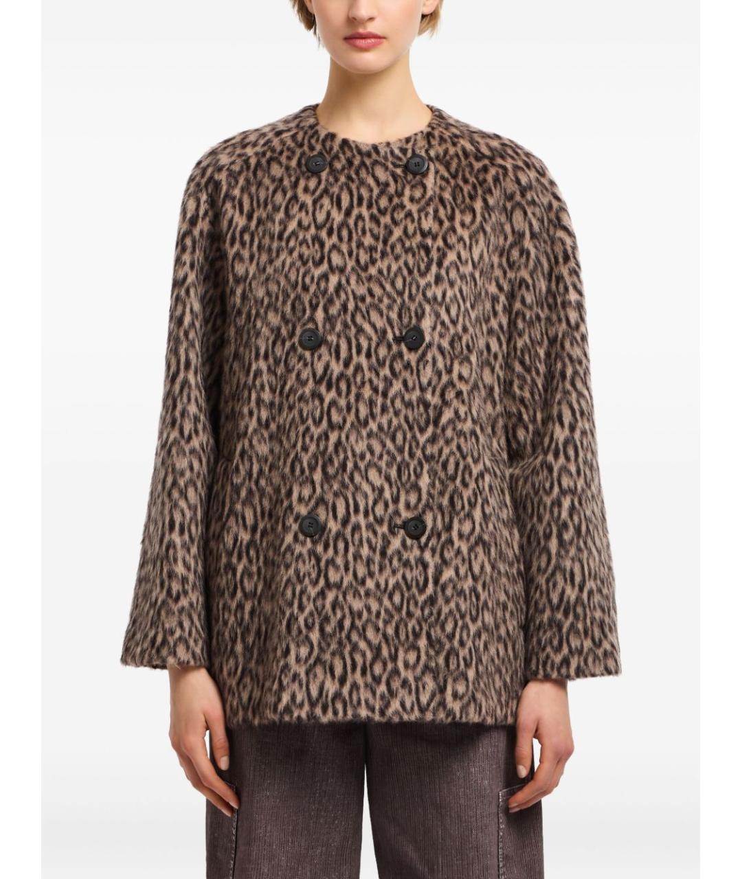 EMPORIO ARMANI Мульти пальто, фото 3