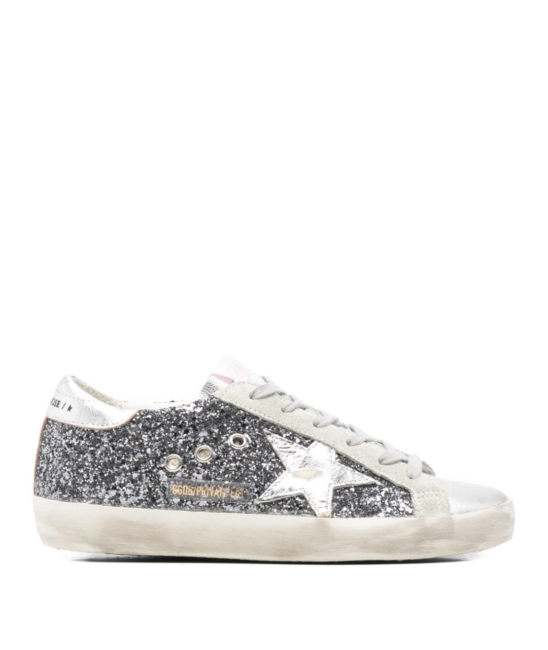 GOLDEN GOOSE DELUXE BRAND Серые кеды, фото 1