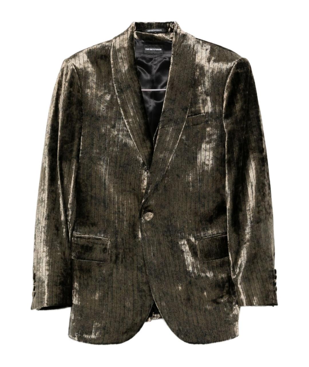 EMPORIO ARMANI Бежевый классический костюм, фото 1