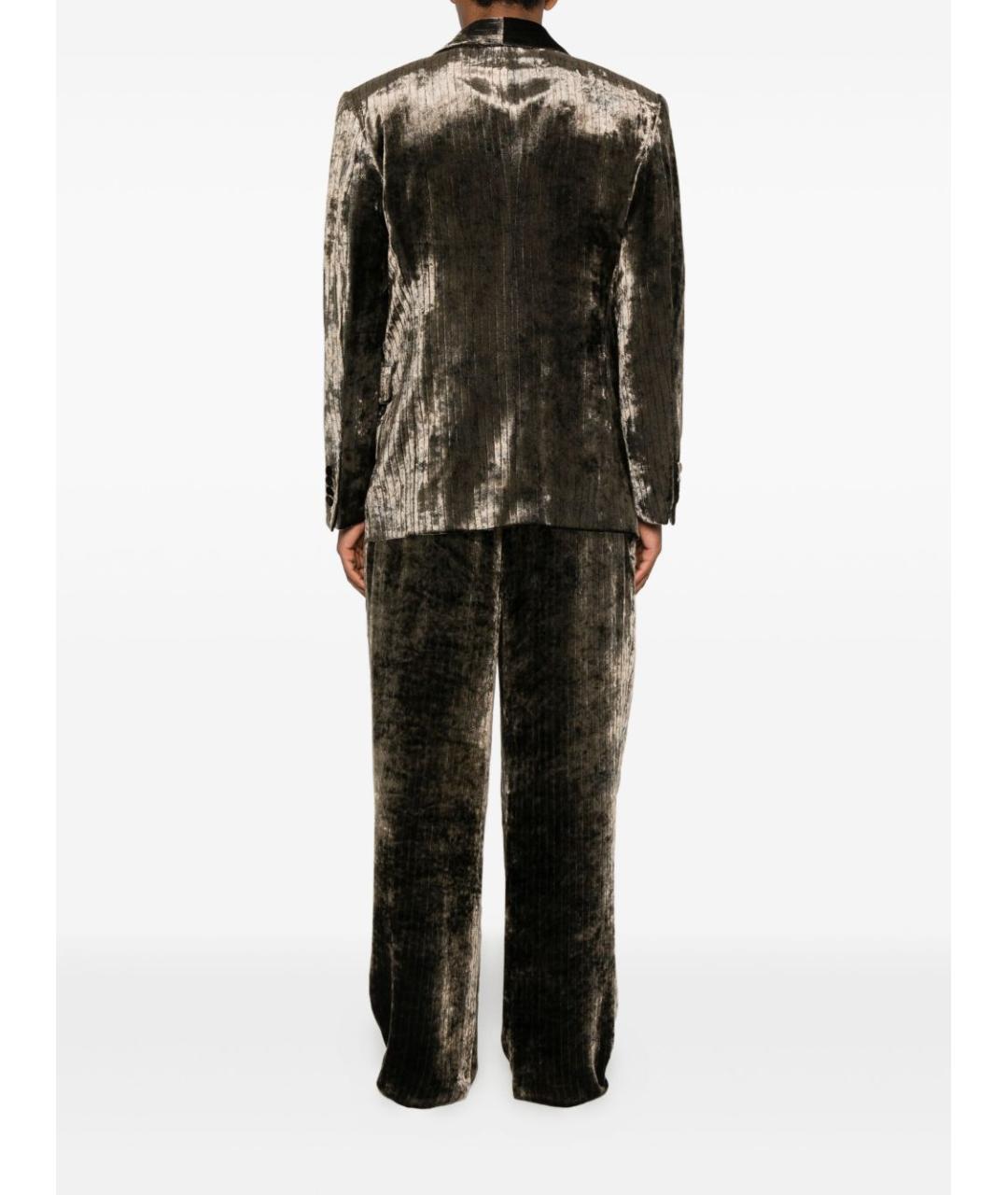 EMPORIO ARMANI Бежевый классический костюм, фото 3