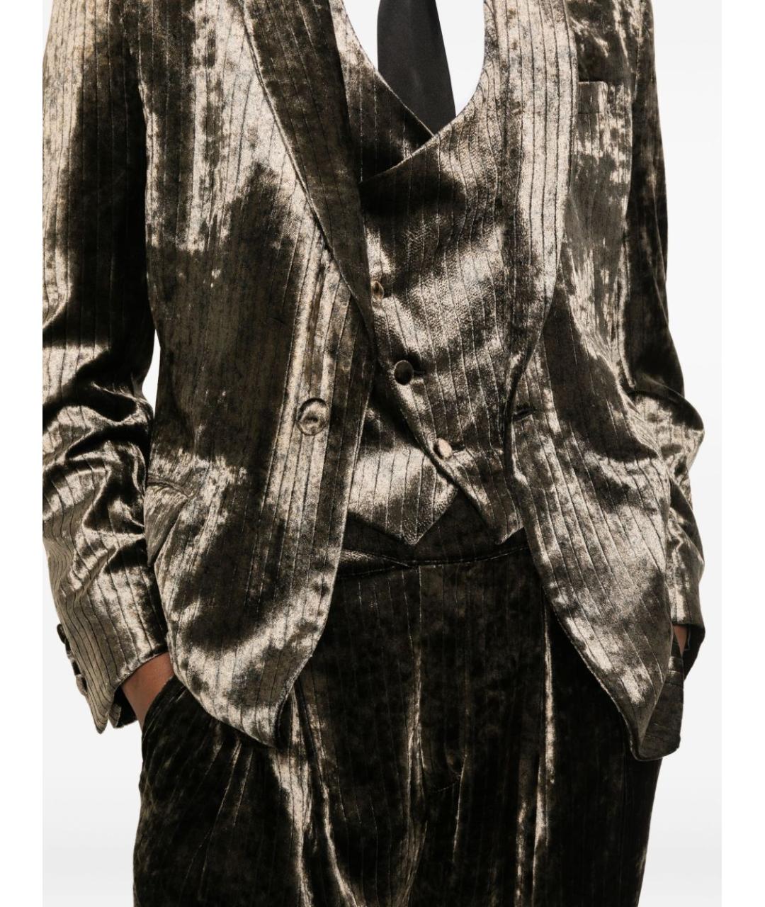 EMPORIO ARMANI Бежевый классический костюм, фото 2