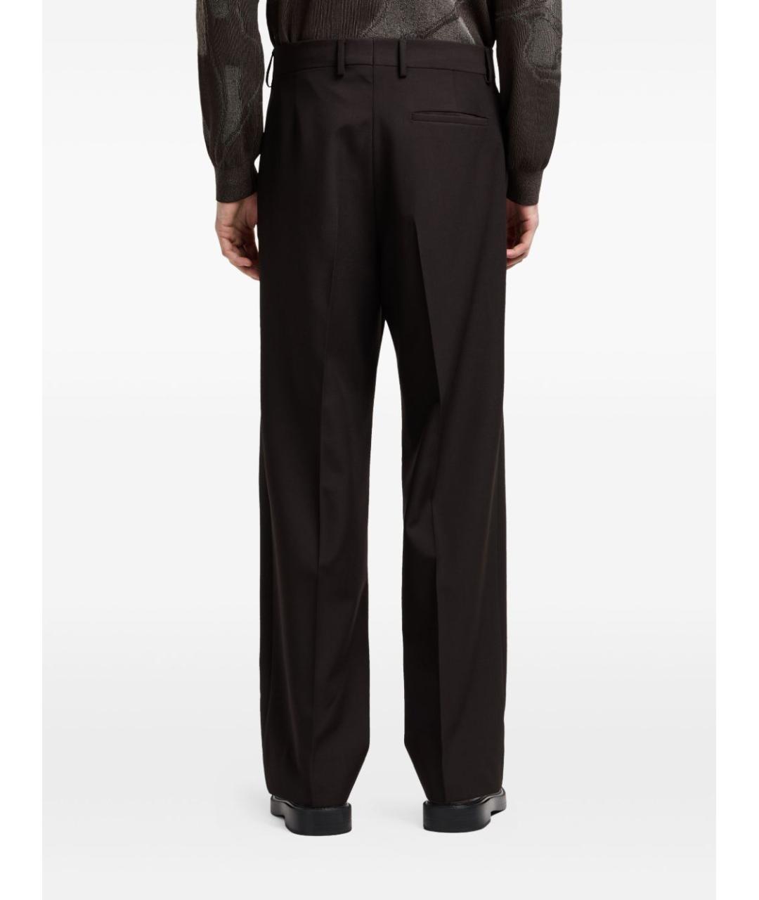 EMPORIO ARMANI Коричневый классический костюм, фото 3