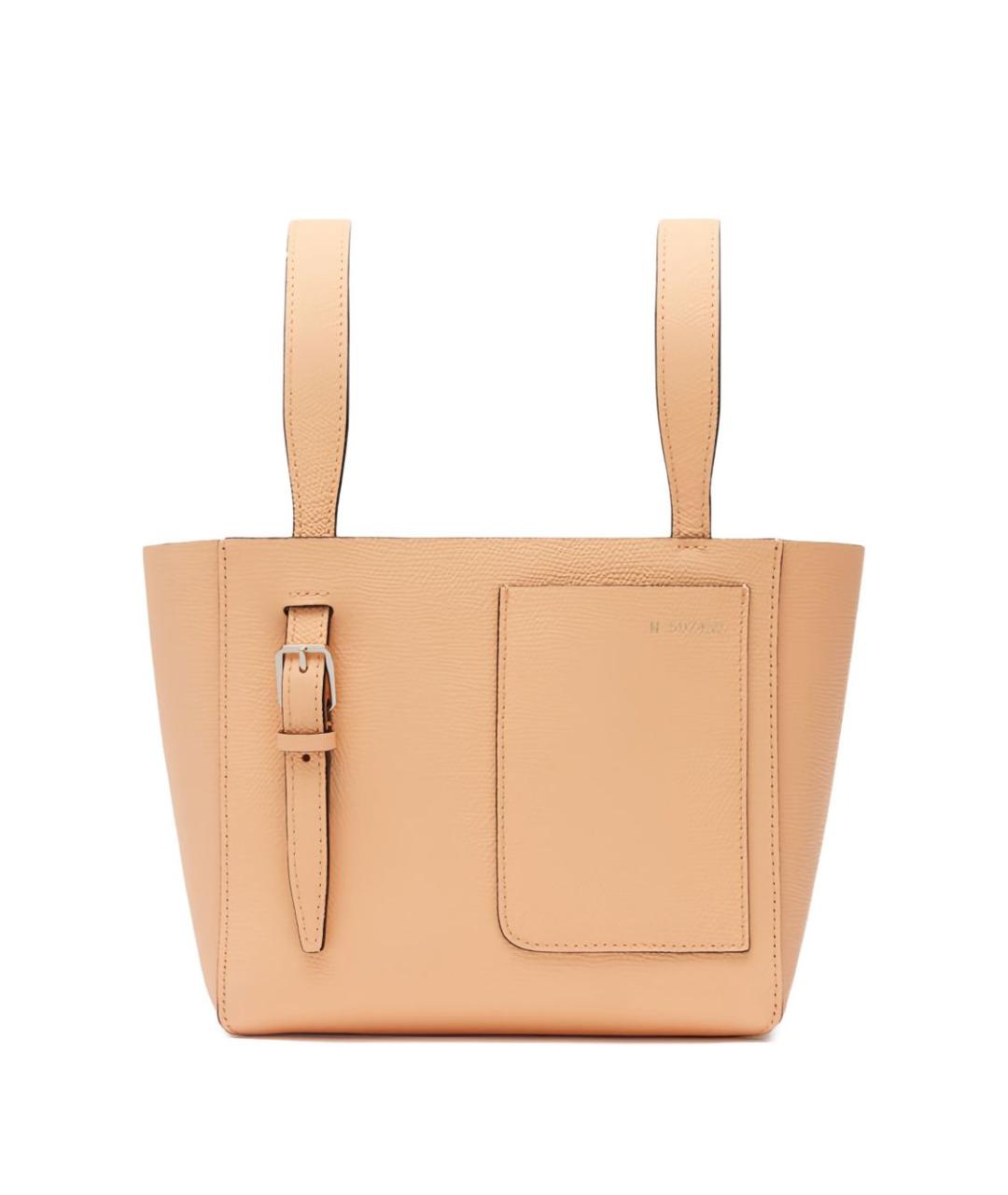 VALEXTRA Бежевая сумка тоут, фото 1