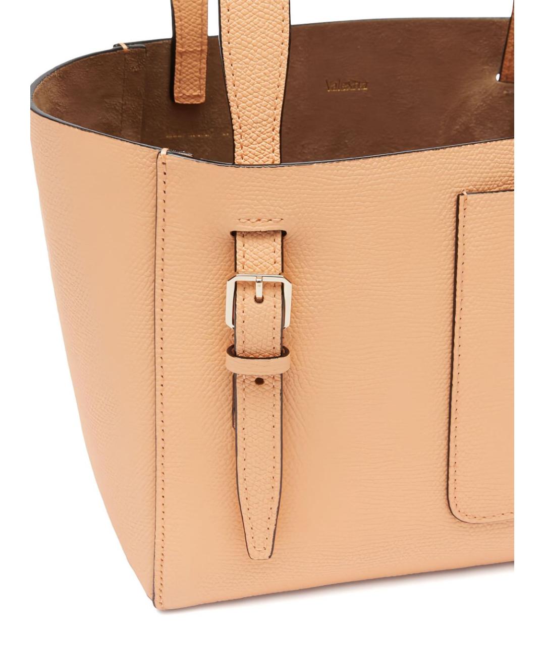 VALEXTRA Бежевая сумка тоут, фото 3