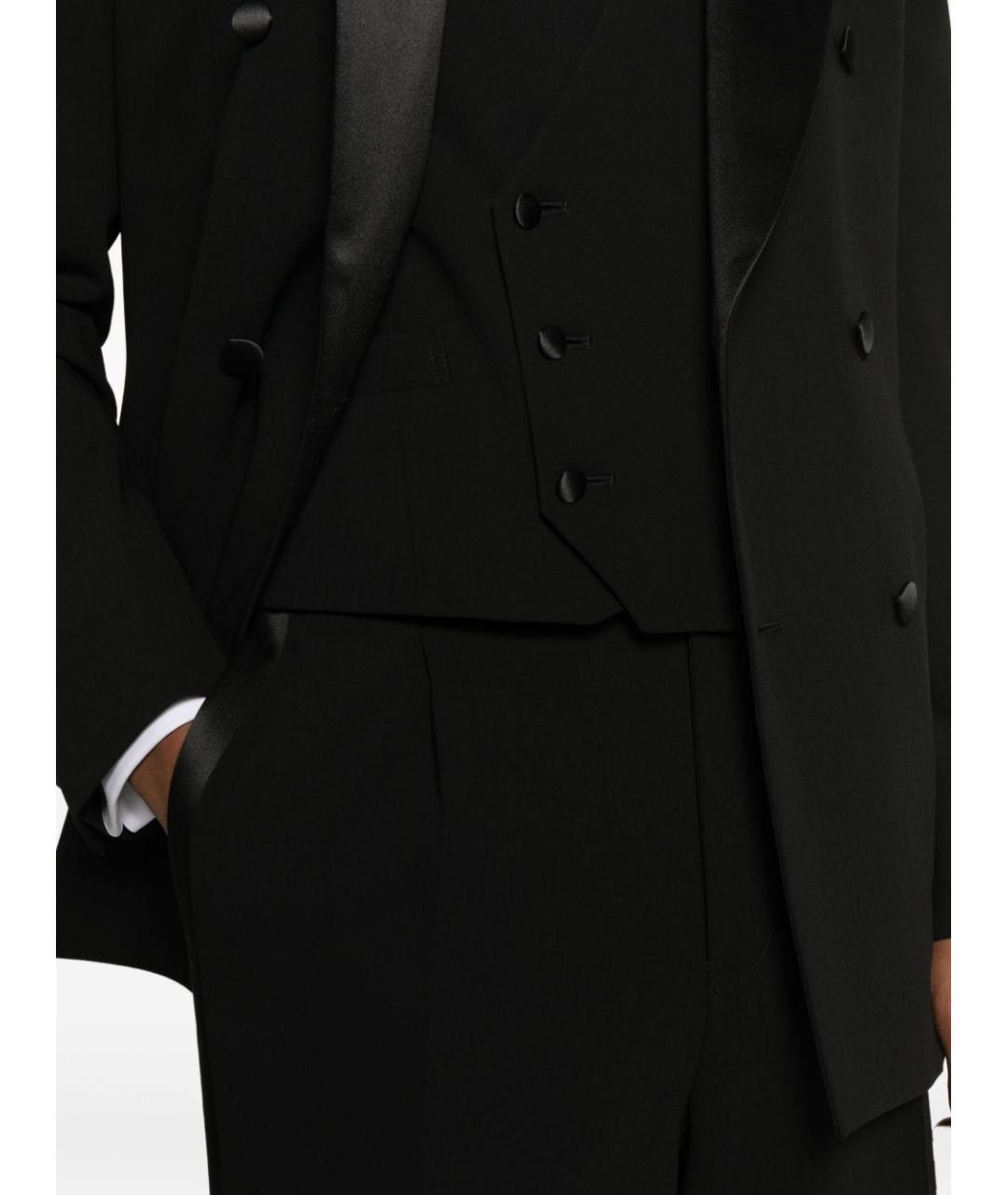 EMPORIO ARMANI Черный классический костюм, фото 5