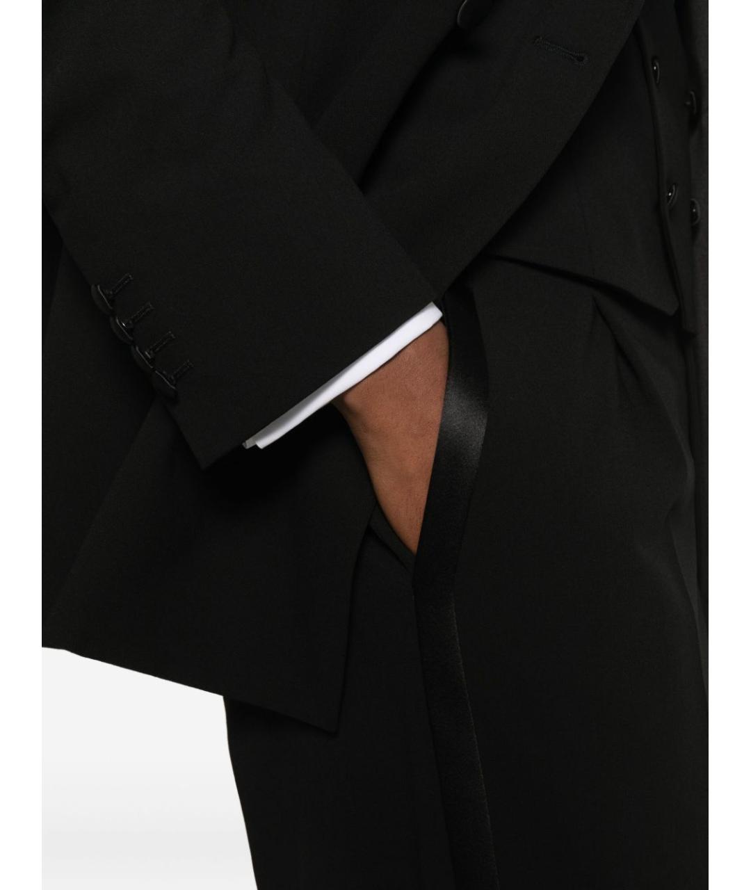 EMPORIO ARMANI Черный классический костюм, фото 3