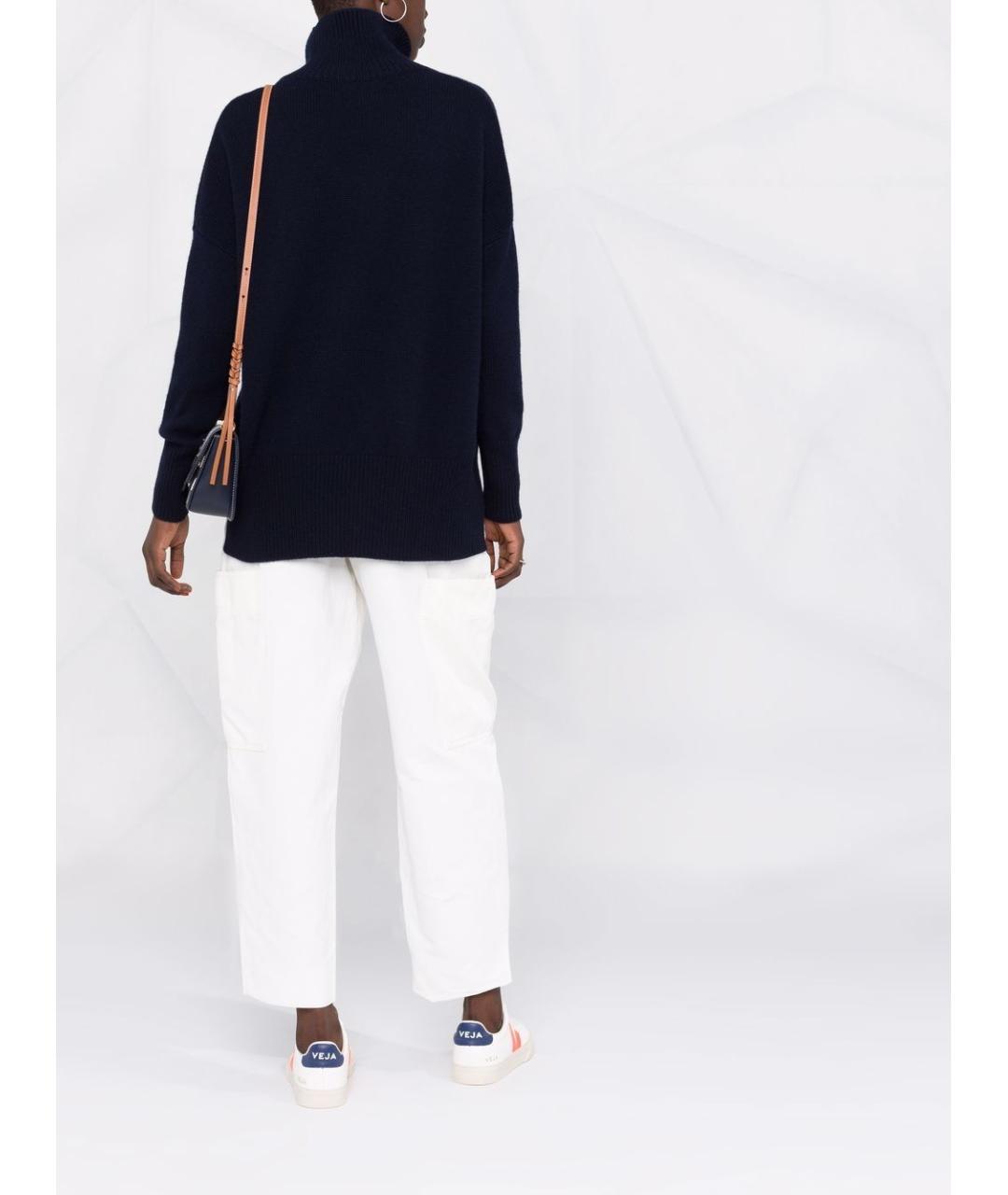 LISA YANG Синий кашемировый джемпер / свитер, фото 8