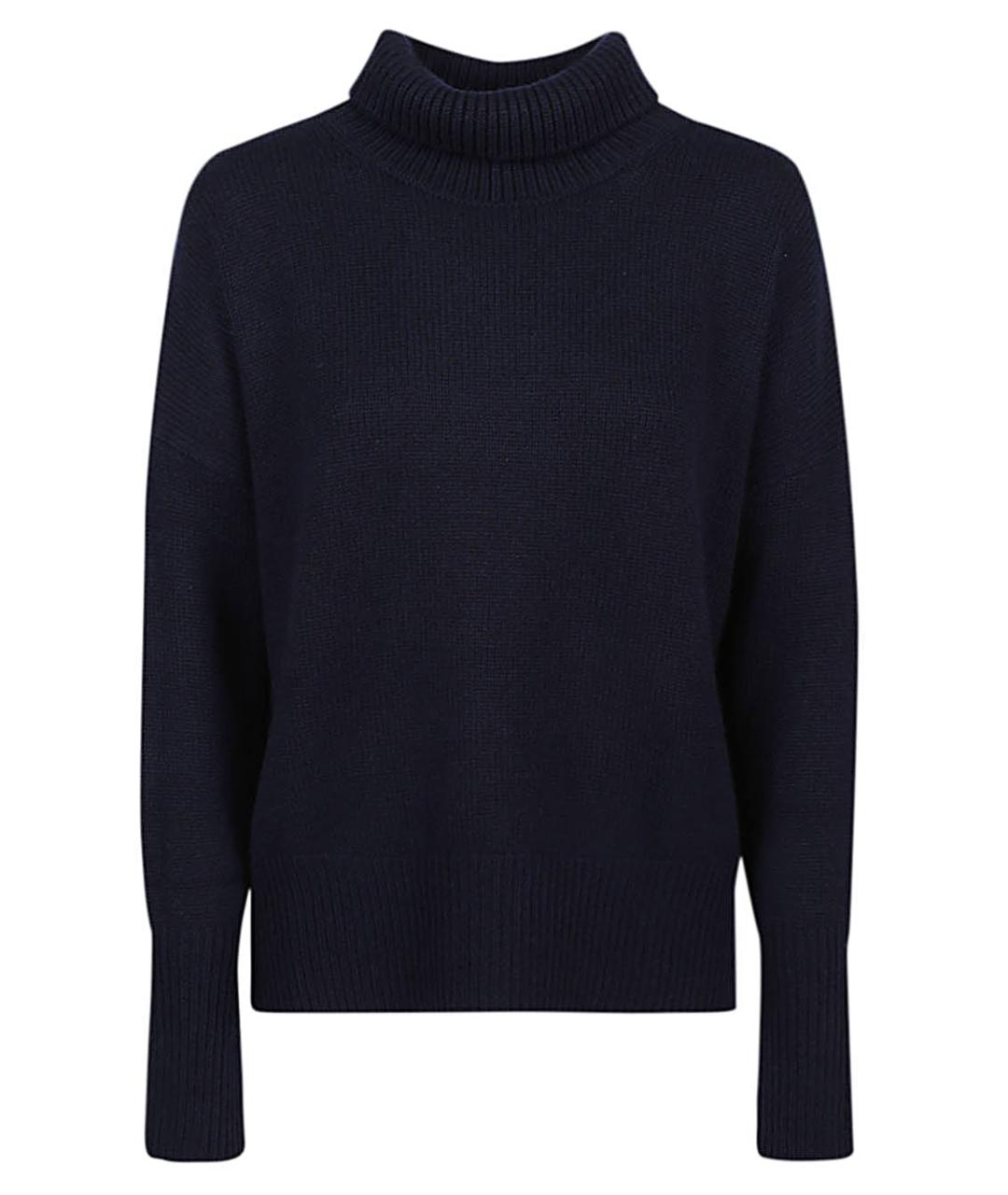 LISA YANG Синий кашемировый джемпер / свитер, фото 1