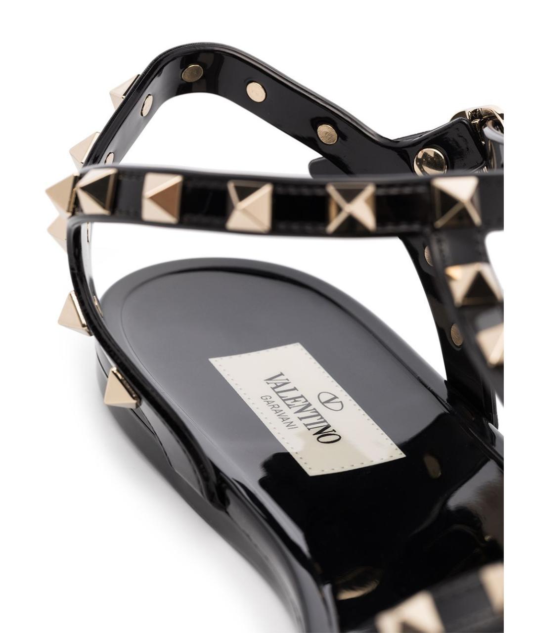 VALENTINO Черные босоножки, фото 3