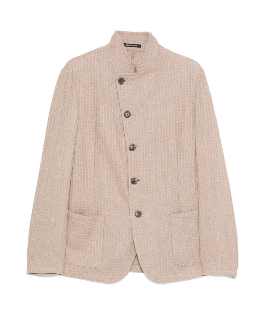 EMPORIO ARMANI Серебряная куртка, фото 1