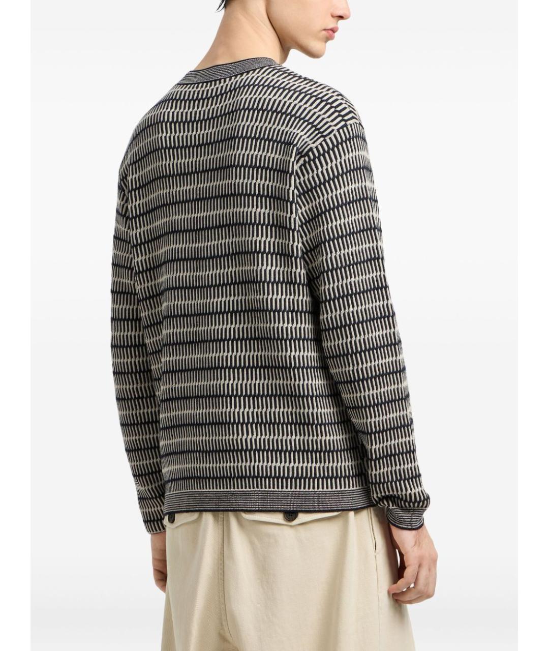 EMPORIO ARMANI Серый джемпер / свитер, фото 3