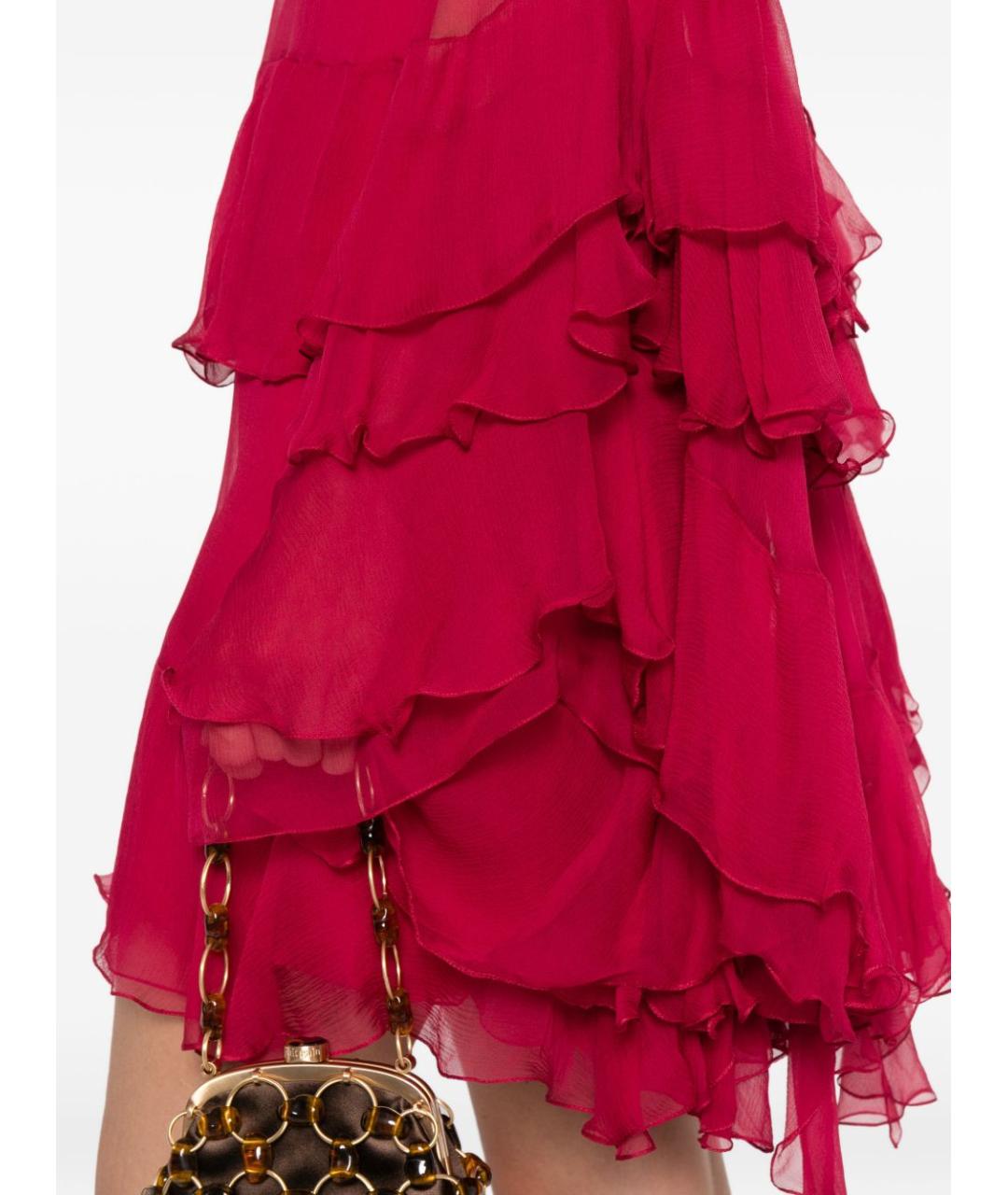 CHLOE Красное платье, фото 2