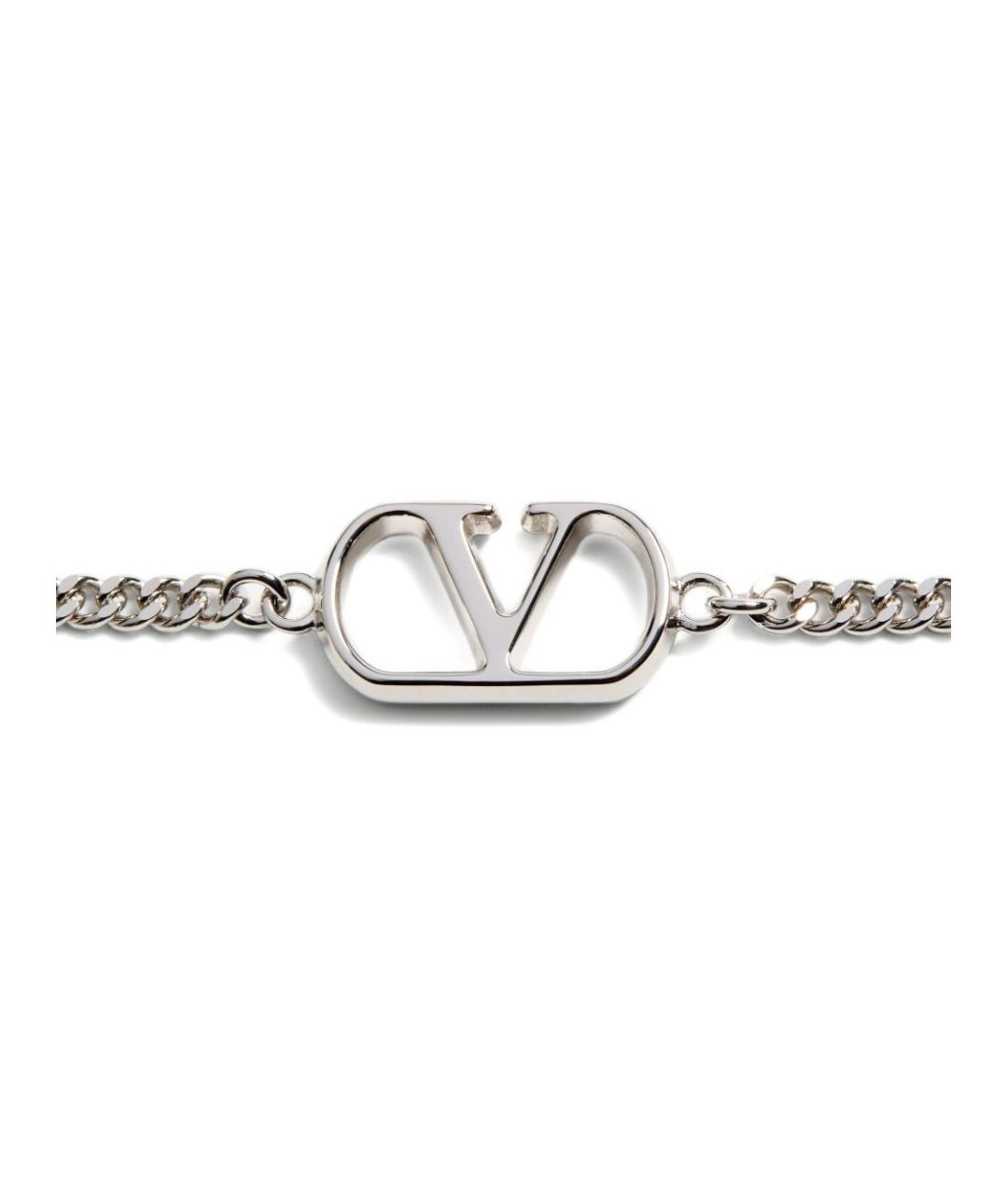 VALENTINO Серебрянный латунный браслет, фото 5