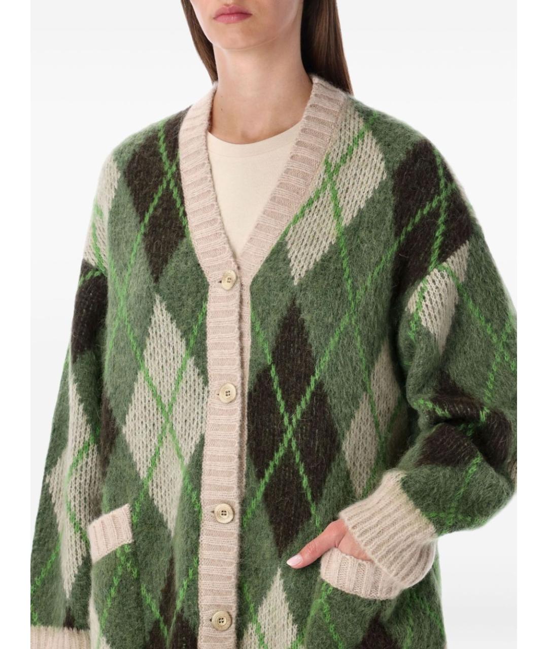 EMPORIO ARMANI Мульти полиамидовый кардиган, фото 3