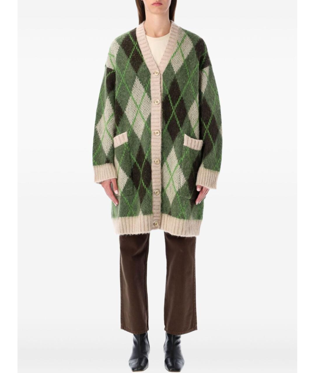 EMPORIO ARMANI Мульти полиамидовый кардиган, фото 4