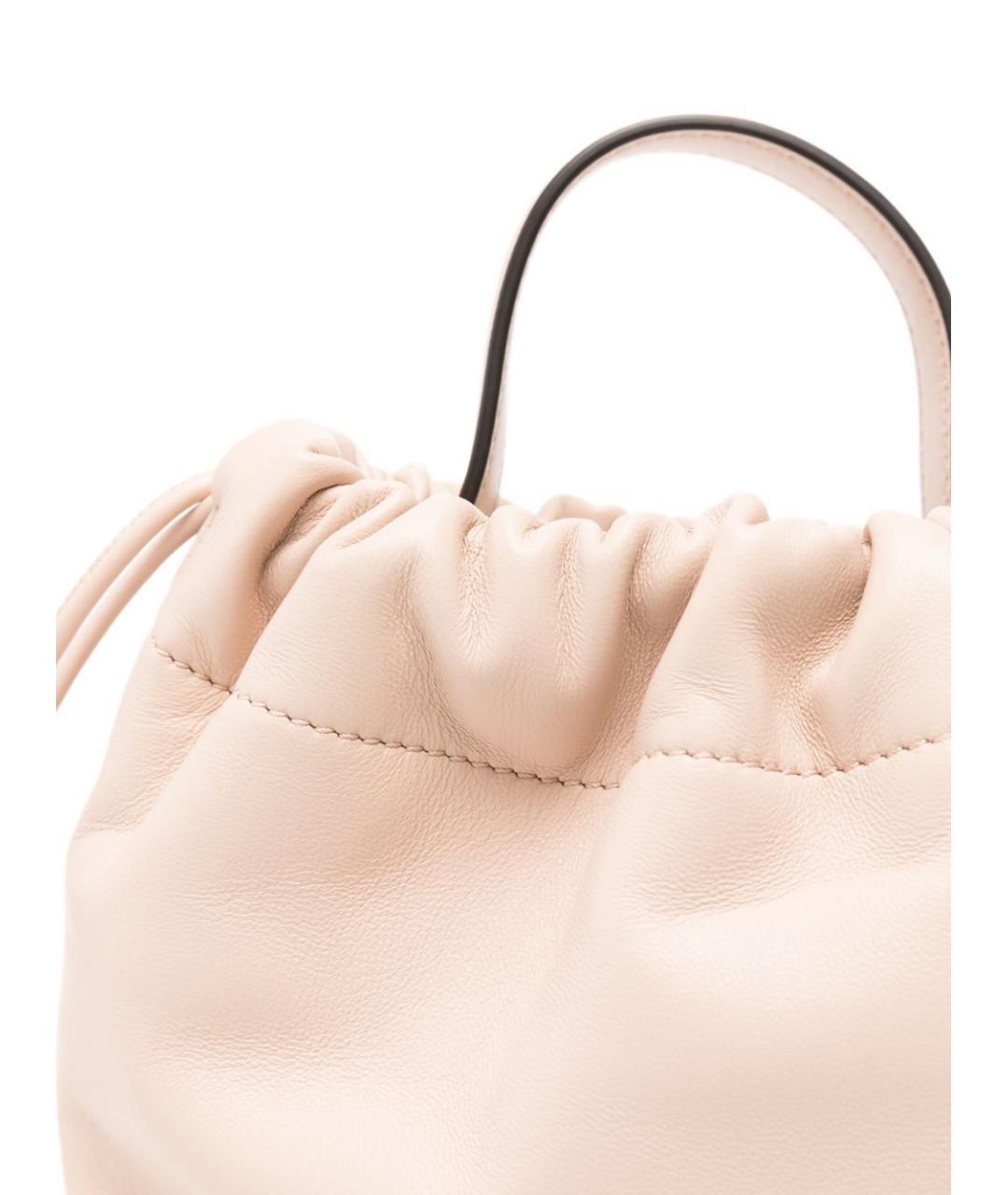 CHLOE Розовая кожаная сумка с короткими ручками, фото 2