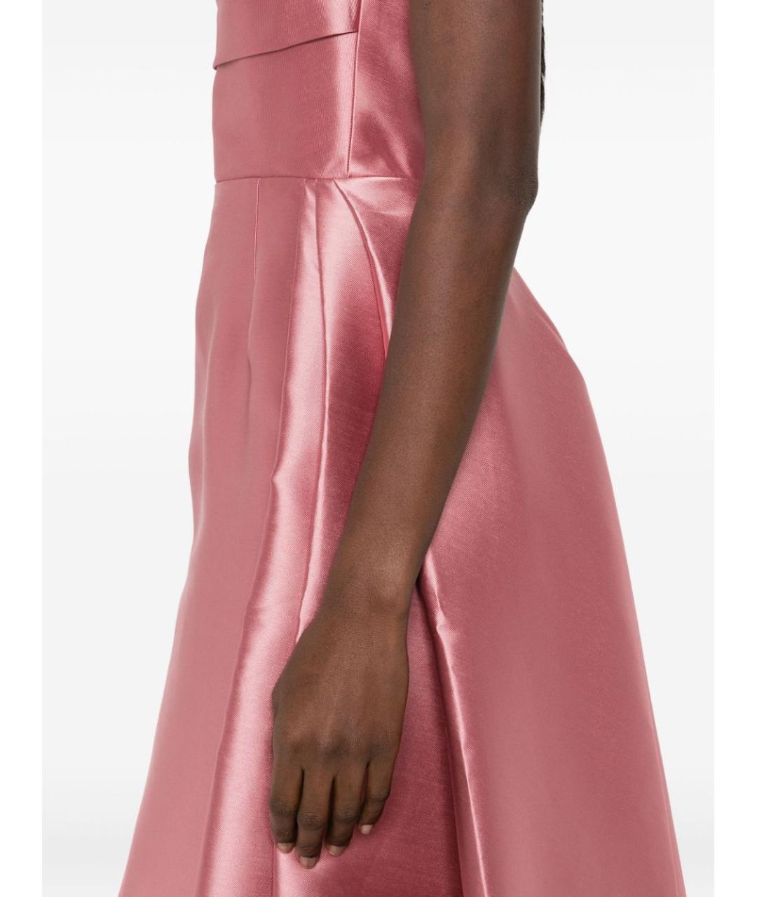 SOLACE LONDON Розовое полиэстеровое вечернее платье, фото 2