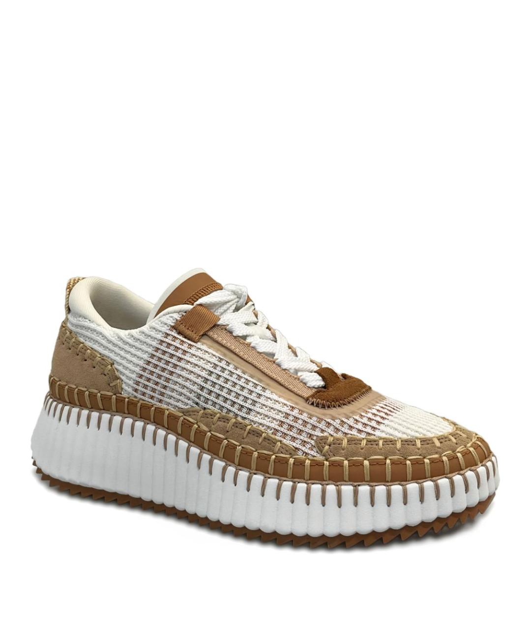 CHLOE Коричневые кроссовки, фото 1