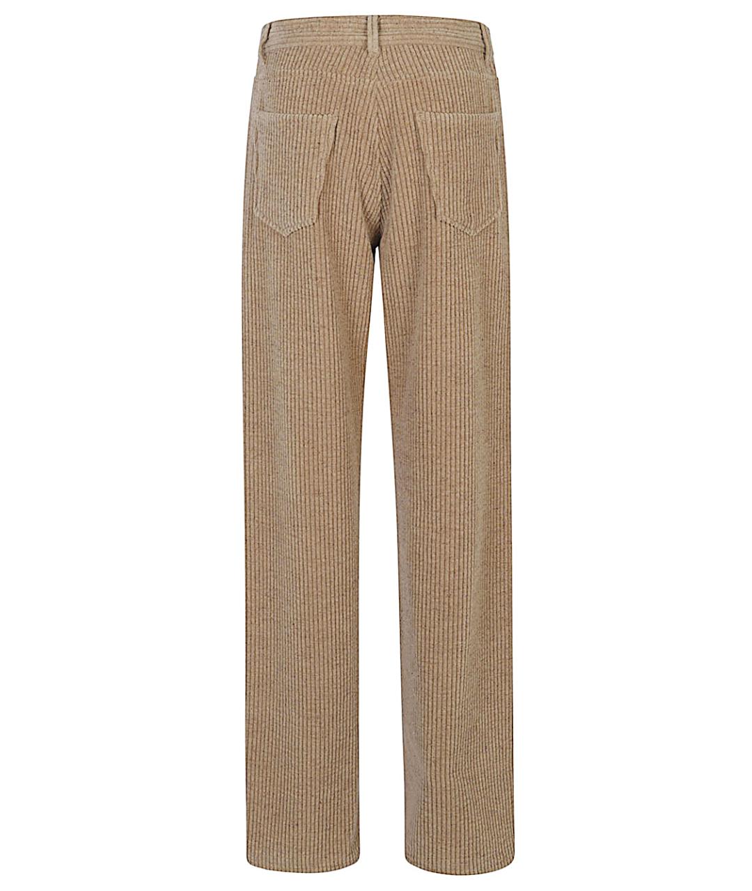 THE ROW Бежевые хлопковые прямые джинсы, фото 2