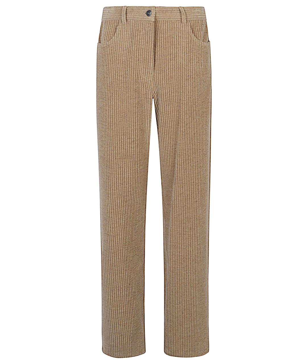 THE ROW Бежевые хлопковые прямые джинсы, фото 1