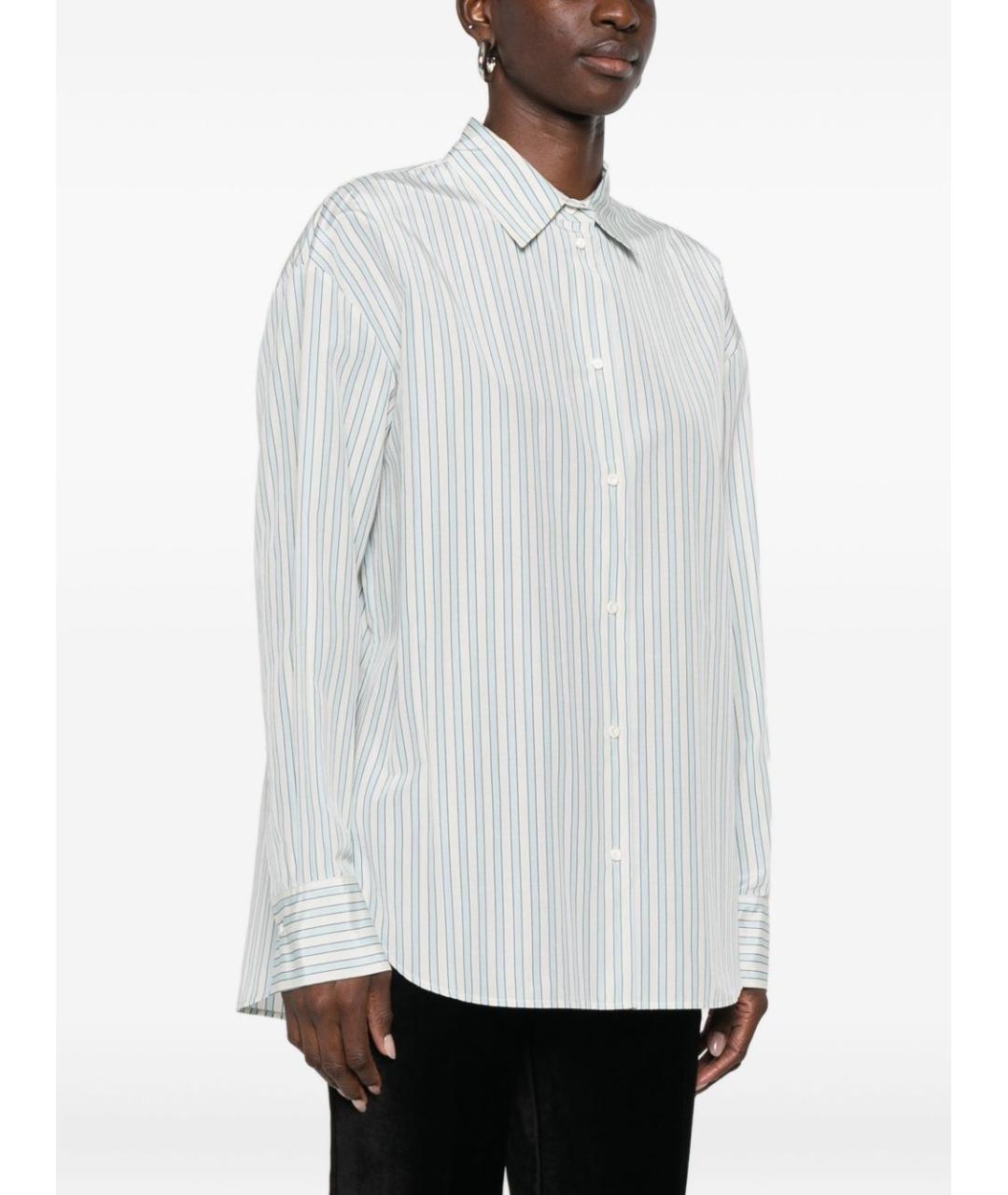 FORTE FORTE Голубая хлопковая рубашка, фото 2