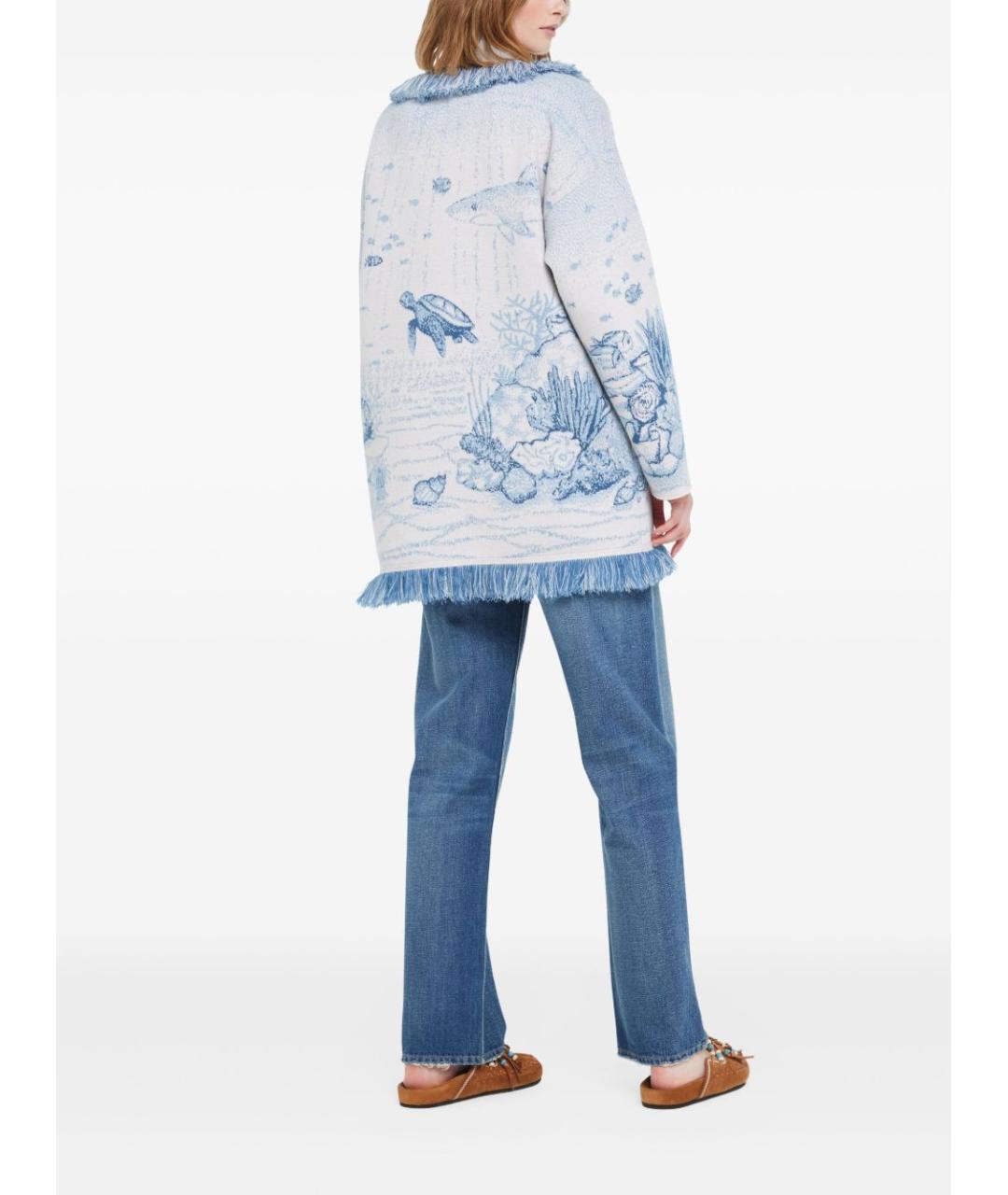 ALANUI Голубой кардиган, фото 2