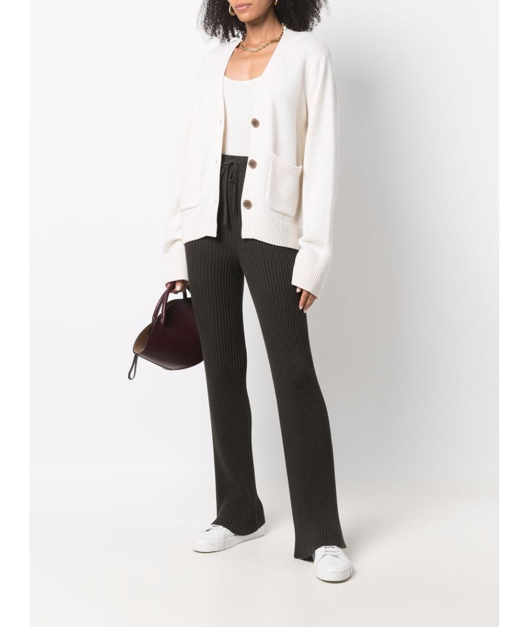 LISA YANG Белый кашемировый кардиган, фото 5