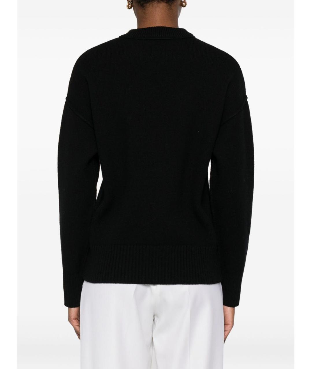 Ami Paris Черный шерстяной джемпер / свитер, фото 3