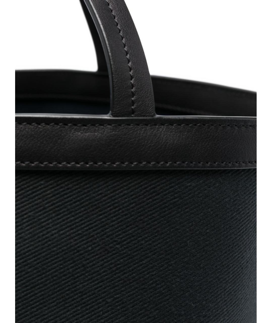 THE ROW Черная кожаная сумка тоут, фото 4