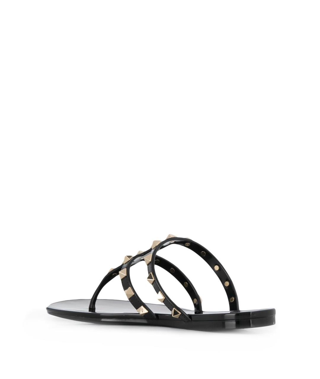 VALENTINO Черные шлепанцы, фото 3