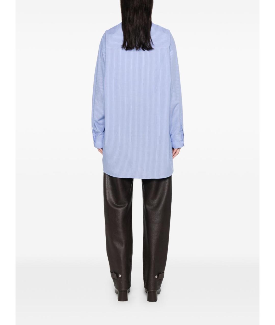 THE ROW Голубая рубашка, фото 5