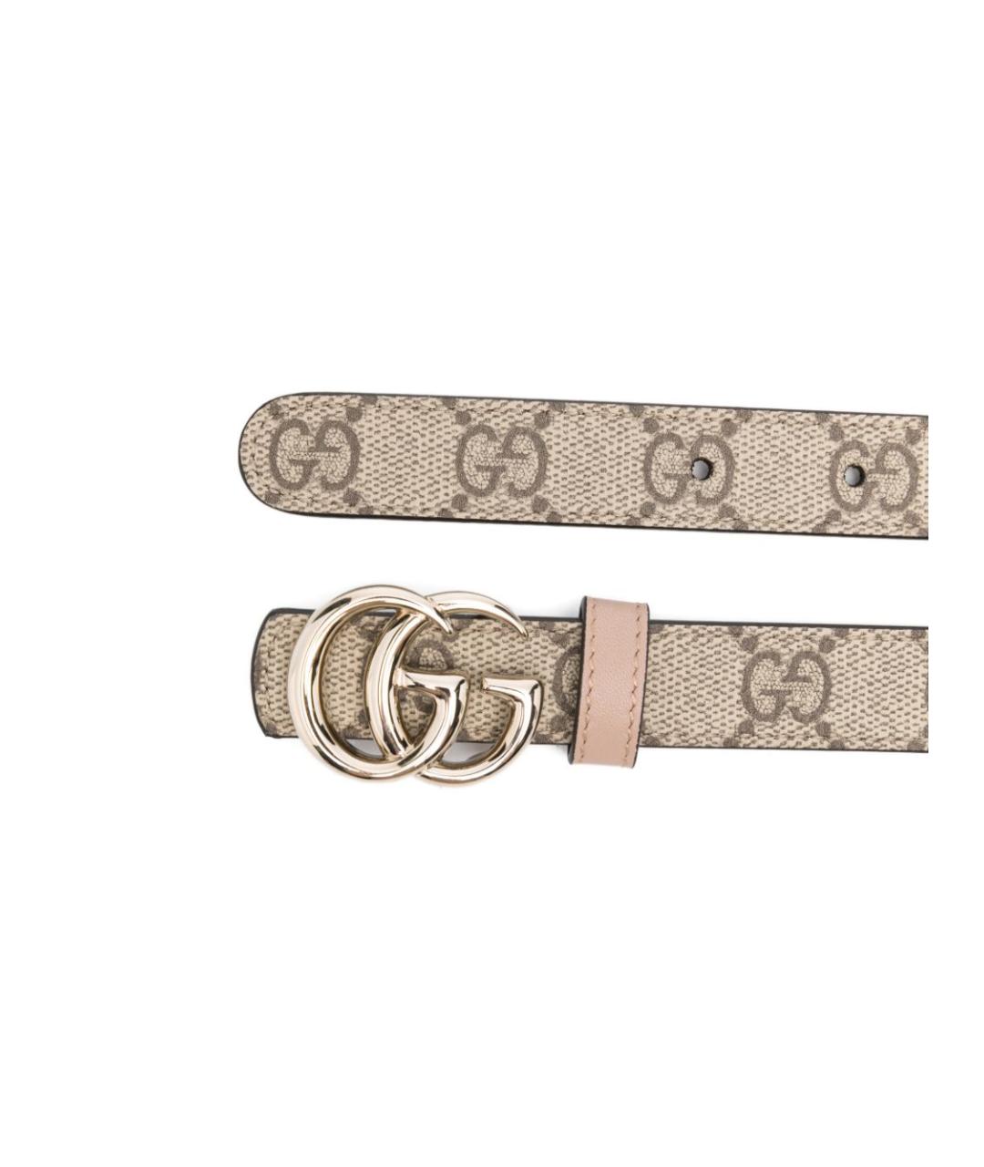GUCCI Бежевый ремень, фото 2