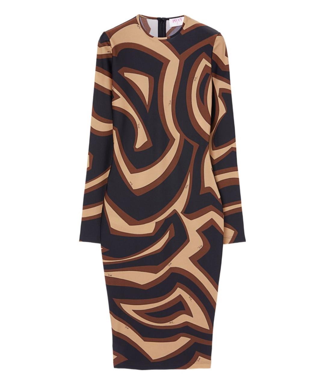 PUCCI Мульти полиамидовое платье, фото 1