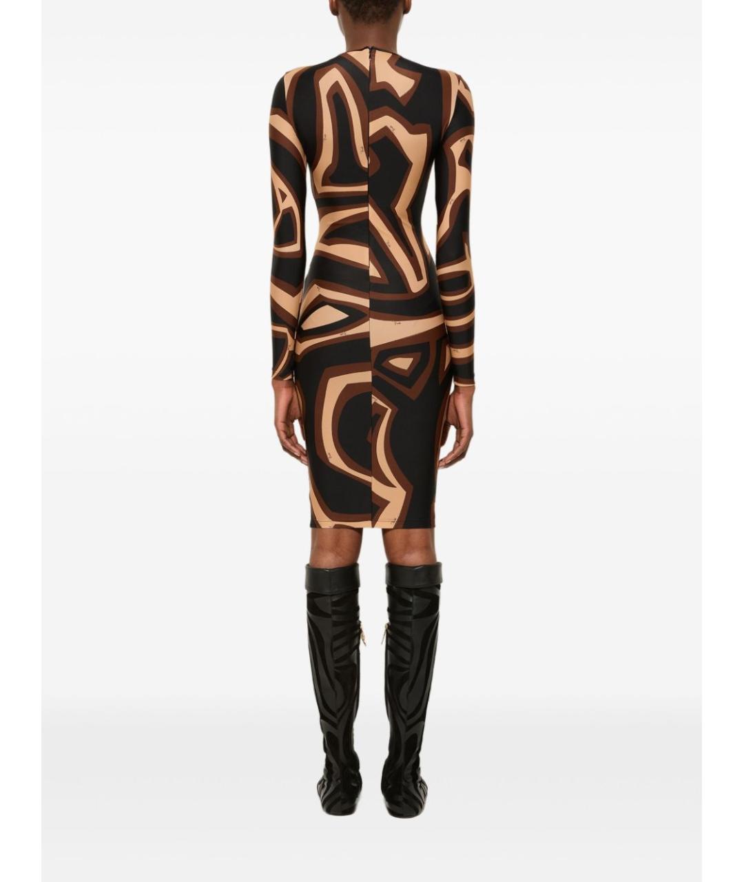 PUCCI Мульти полиамидовое платье, фото 5