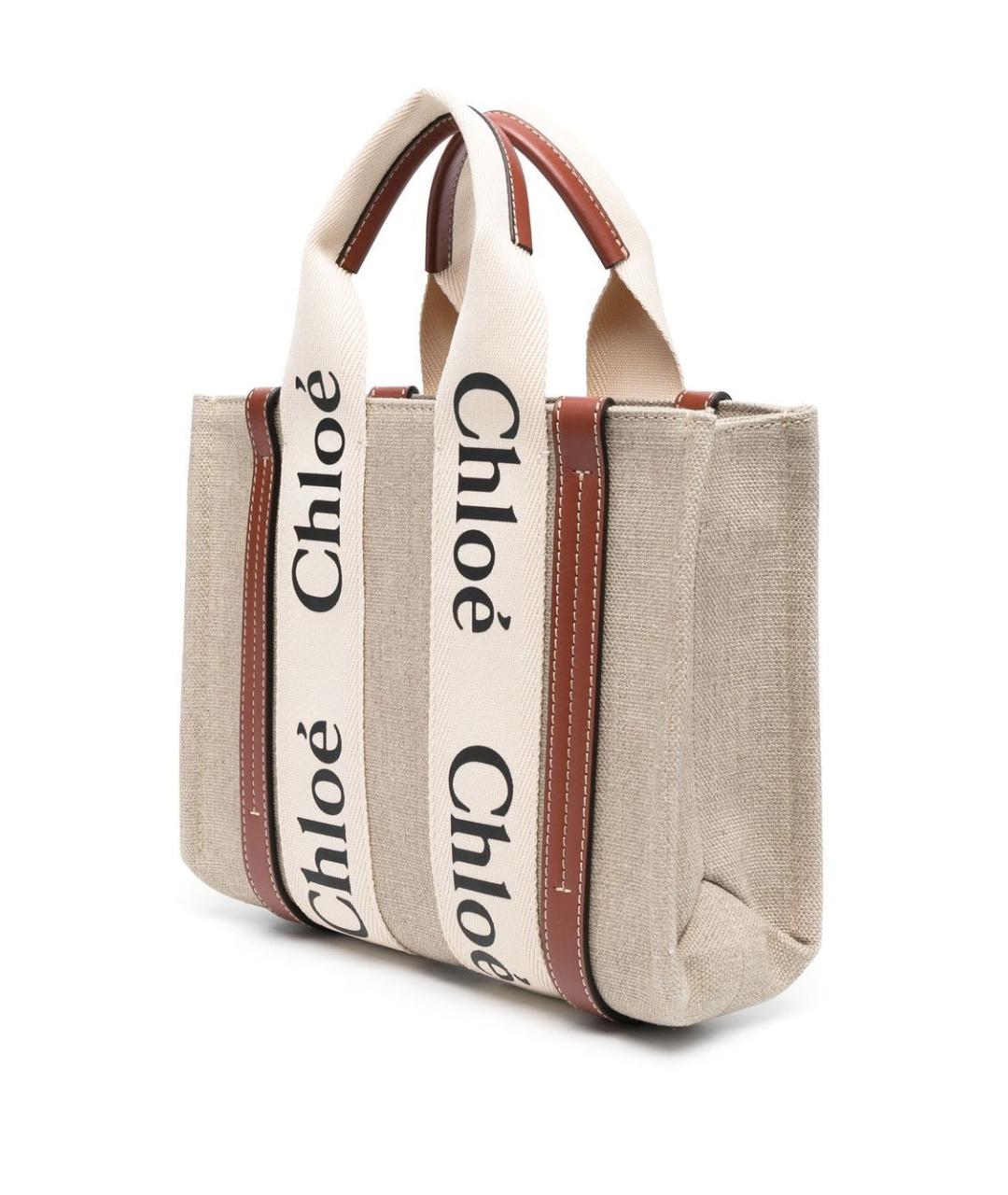 CHLOE Коричневая сумка тоут, фото 4