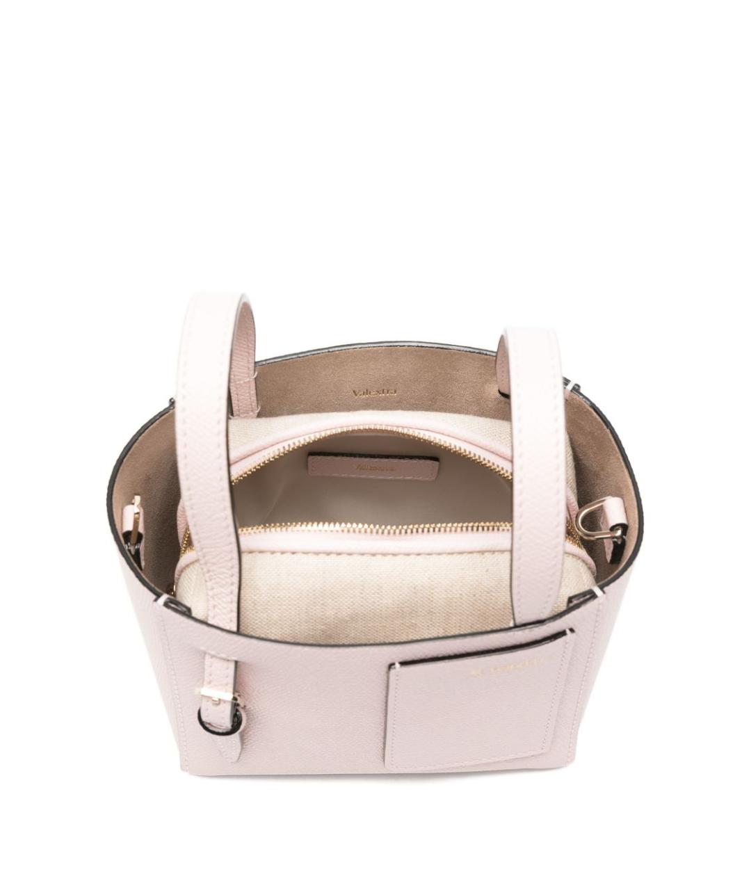 VALEXTRA Бежевая сумка через плечо, фото 4